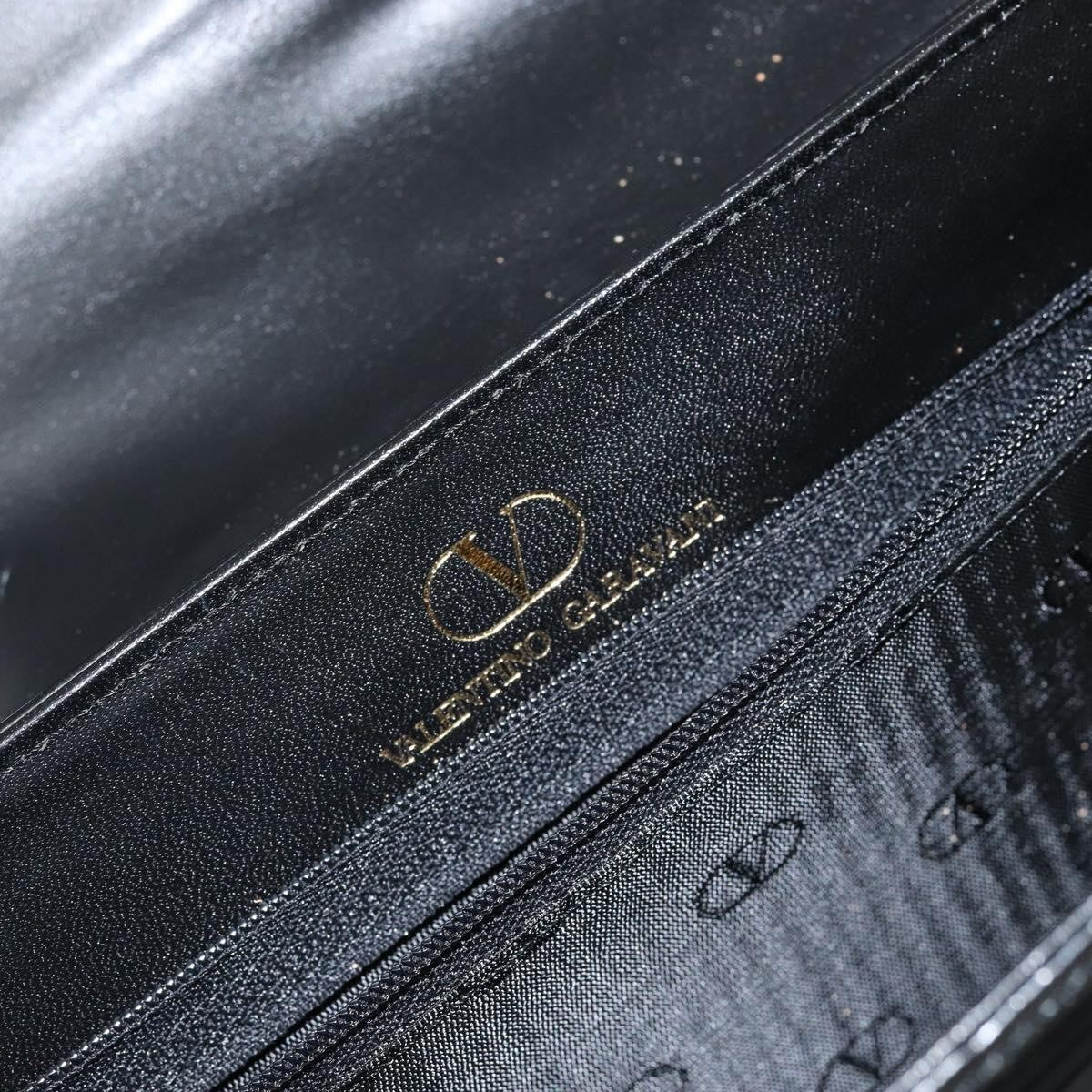 Valentino Garavani Flap Shoulder Bag Leather, BLACK, LEATHER, Shoulder bag