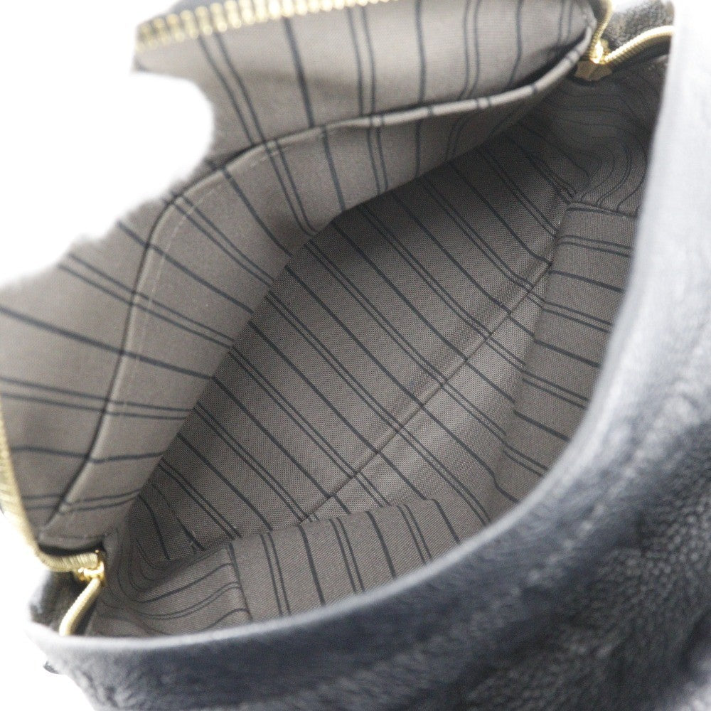 Louis Vuitton Sorbonne Backpack Monogram Empreinte Leather, BLACK, LEATHER, Backpack