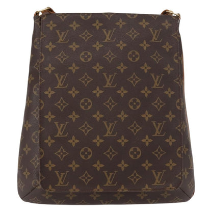 Louis Vuitton Musette Salsa Handbag Monogram Canvas, BROWN, CANVAS, Shoulder bag
