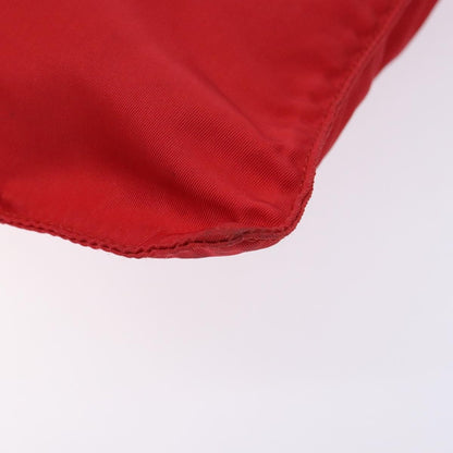 Prada Flat Messenger Bag Tessuto, RED, NYLON, Crossbody bag