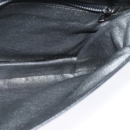 Bally Vintage Shoulder Bag Leather, Black, Leather, Shoulder Bag