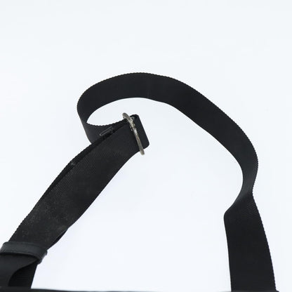 Prada Front Pocket Messenger Bag Tessuto, BLACK, NYLON, Shoulder bag