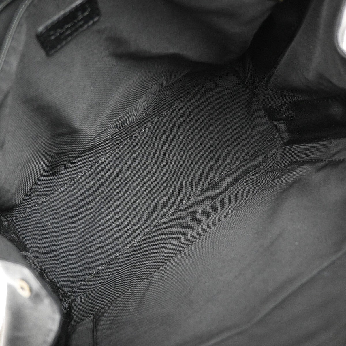 Chanel Surpique Zip Around Satchel Quilted Leather, BLACK, LEATHER, Tote bag