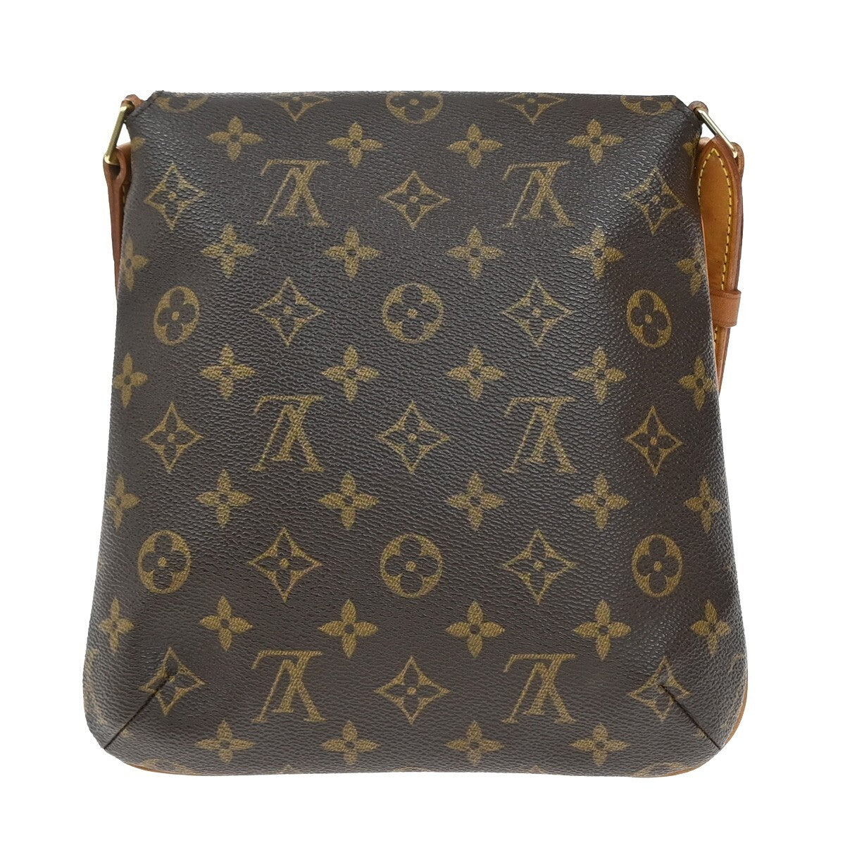 Louis Vuitton Musette Salsa Handbag Monogram Canvas, BROWN, LEATHER, Handbag
