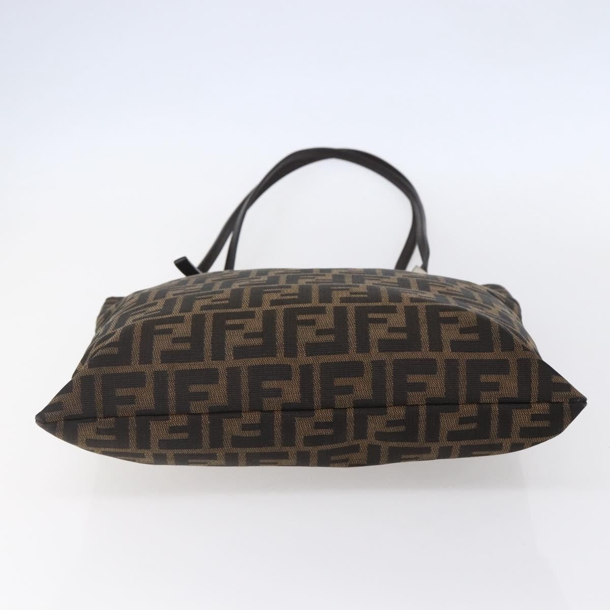 Fendi Vintage Shoulder Bag Zucca Canvas, BROWN, CANVAS, Shoulder bag