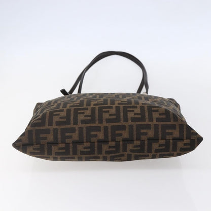 Fendi Vintage Shoulder Bag Zucca Canvas, BROWN, CANVAS, Shoulder bag