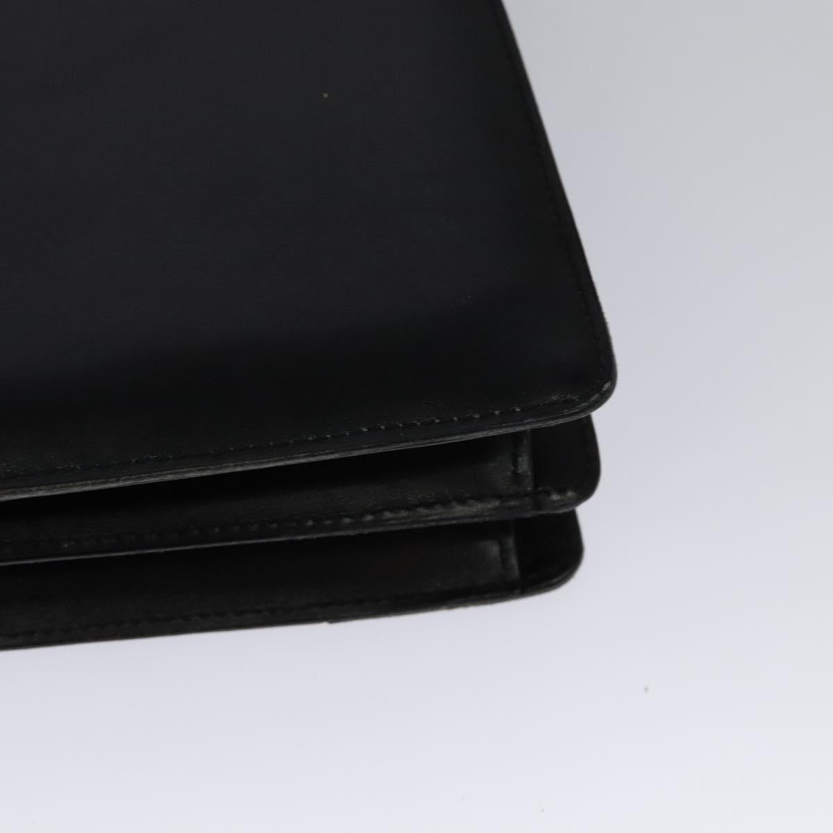 Bally Vintage Handbag Leather, BLACK, LEATHER, Handbag