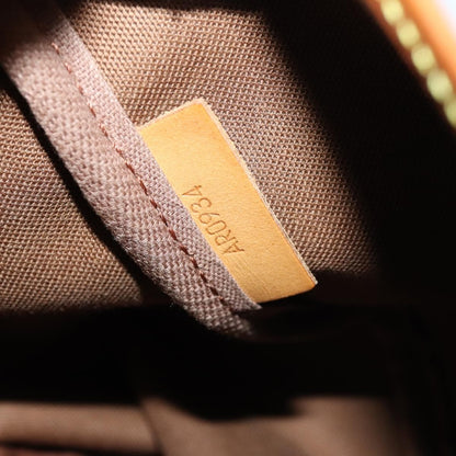 Louis Vuitton Saumur Handbag Monogram Canvas, BROWN, CANVAS, Handbag