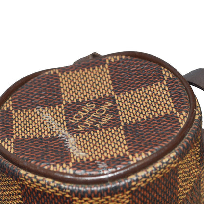 Louis Vuitton Papillon Pochette Damier, BROWN, CANVAS, Clutche & pouche