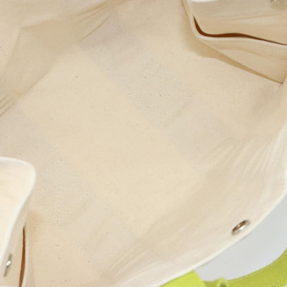 Hermes Bora Bora Tote Toile, WHITE, CANVAS, Tote bag