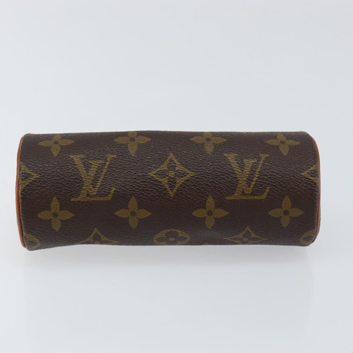 Louis Vuitton Papillon Pochette Monogram Canvas, BROWN, CANVAS, Clutche & pouche