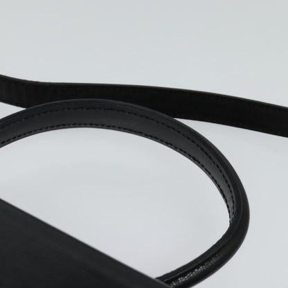 Celine Circle Logo Handbag Leather, BLACK, LEATHER, Handbag