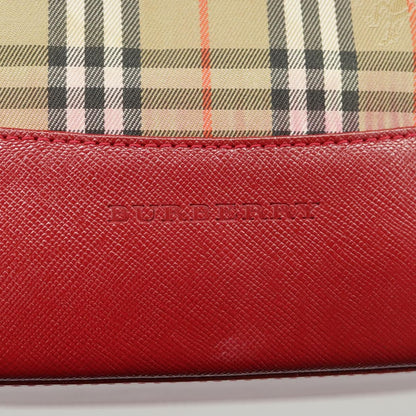 Burberry Nova Check Handbag Nova Check Canvas, BEIGE, CANVAS, Handbag