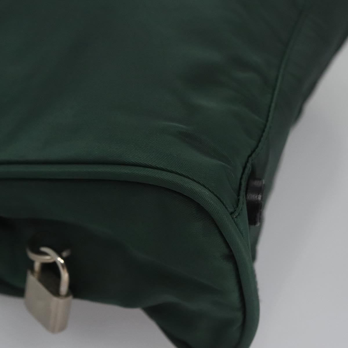 Prada Vintage Handbag Tessuto, GREEN, NYLON, Handbag
