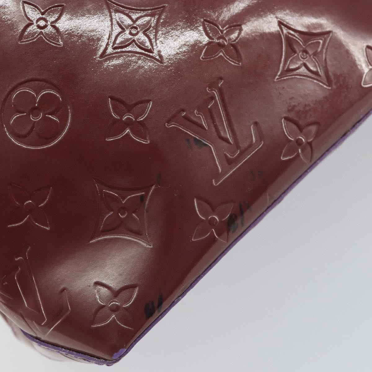 Louis Vuitton Reade Handbag Monogram Vernis, PURPLE, PATENT_LEATHER, Handbag