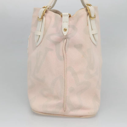 Louis Vuitton Tahitienne Cabas Canvas, PINK, CANVAS, Tote bag