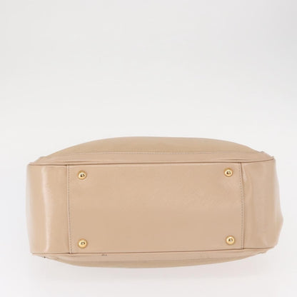 Salvatore Ferragamo Betulla Chain Tote Leather, BEIGE, LEATHER, Tote bag