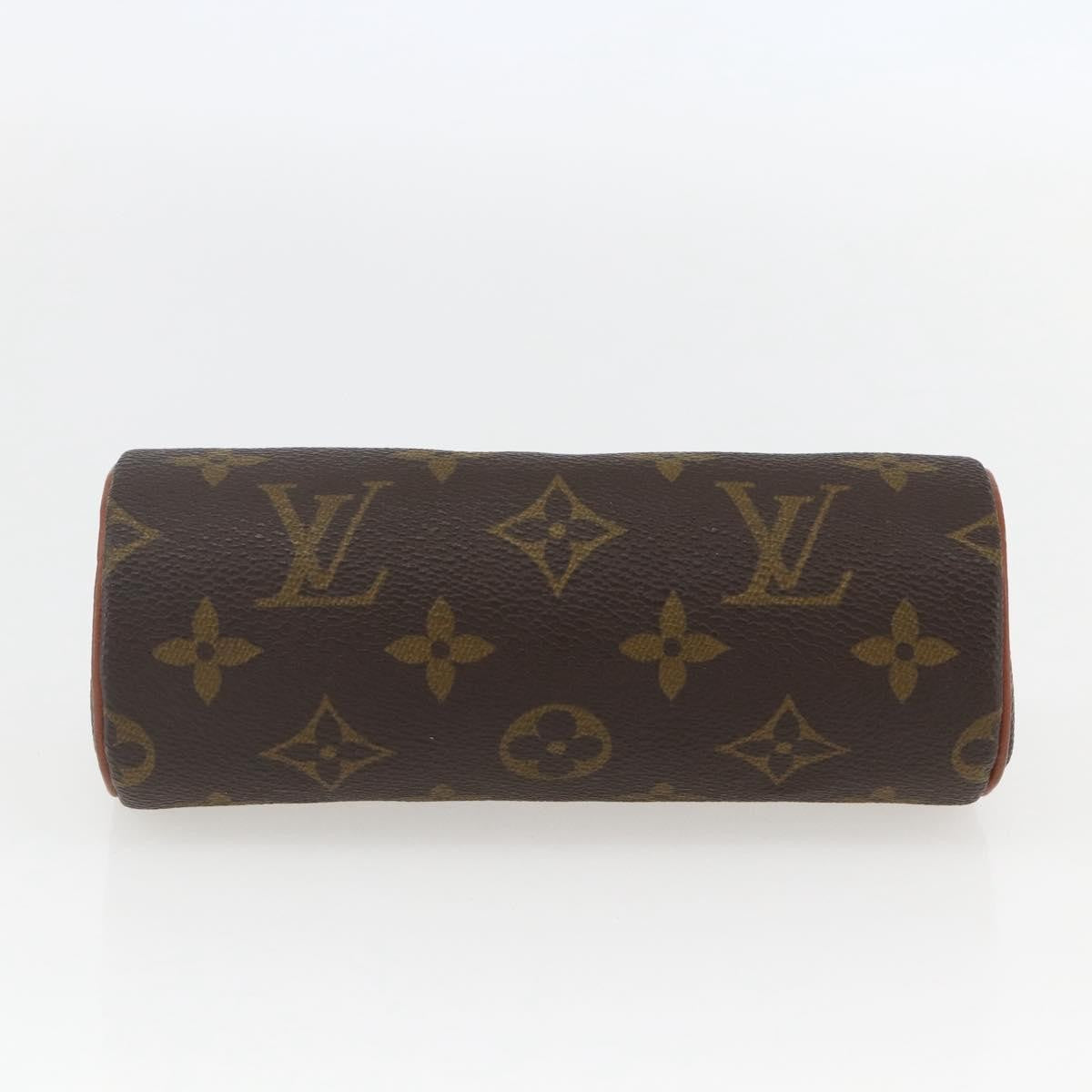 Louis Vuitton Papillon Pochette Monogram Canvas, BROWN, CANVAS, Clutche & pouche