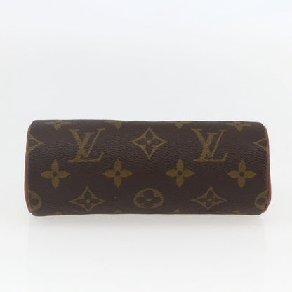 Louis Vuitton Papillon Pochette Monogram Canvas, BROWN, CANVAS, Clutche & pouche