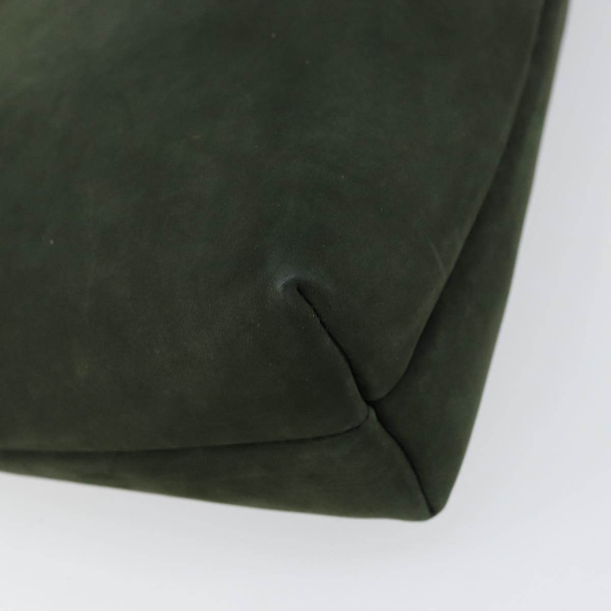 Salvatore Ferragamo Vala Shoulder Bag Suede, KHAKI, SUEDE, Shoulder bag