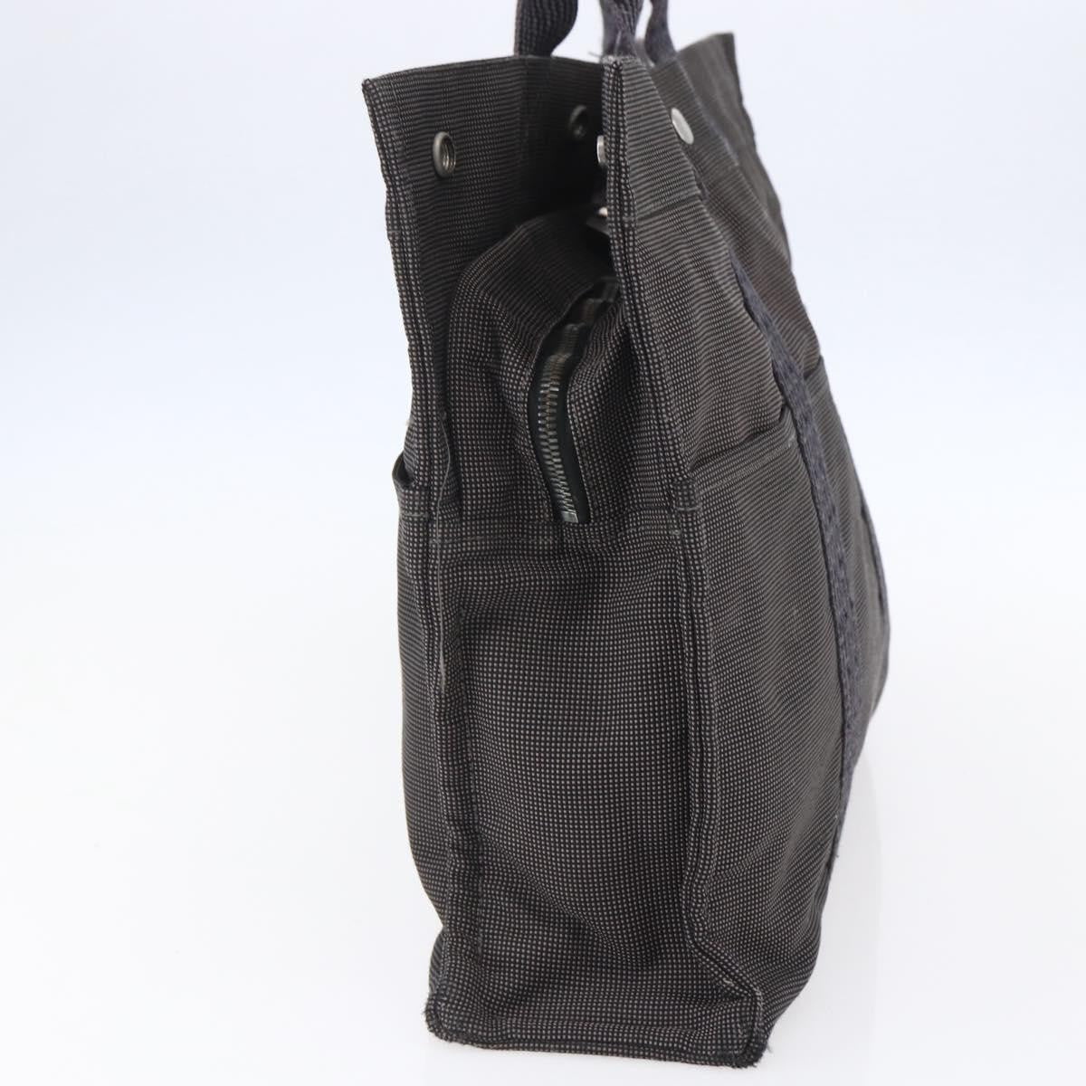 Hermes Fourre-tout Herline Fourre-tout Herline, GRAY, CANVAS, Tote bag