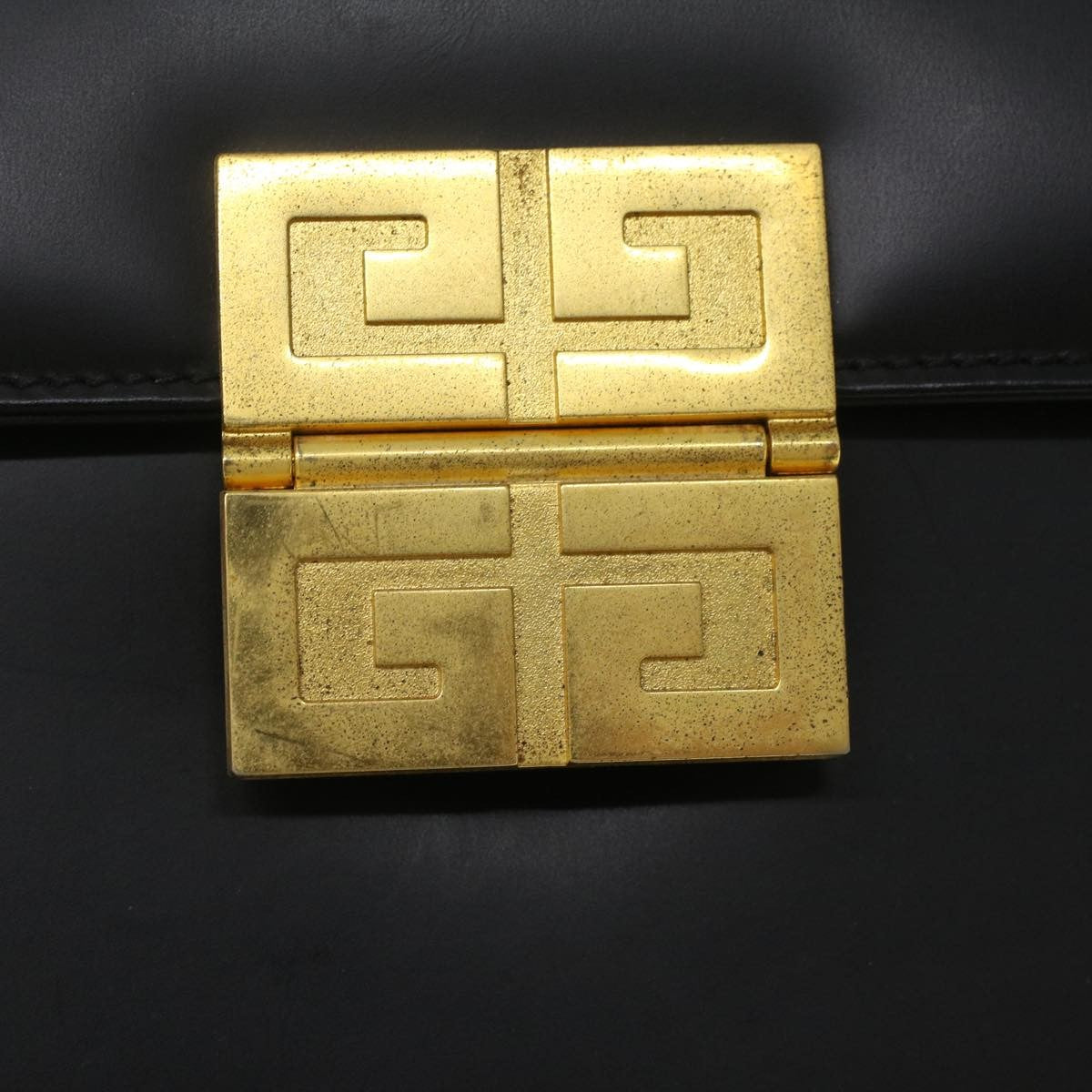 Givenchy 4G Vertical Crossbody Bag Leather, BLACK, LEATHER, Handbag