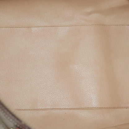 Celine Vintage Macadam Boston bag Canvas, BEIGE, CANVAS, Travel bag