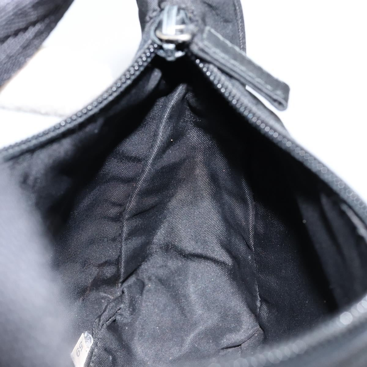 Prada Hobo Tessuto, BLACK, NYLON, Handbag