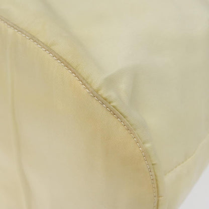 Prada Vintage Tote Tessuto, Ecru, Nylon, Tote Bag