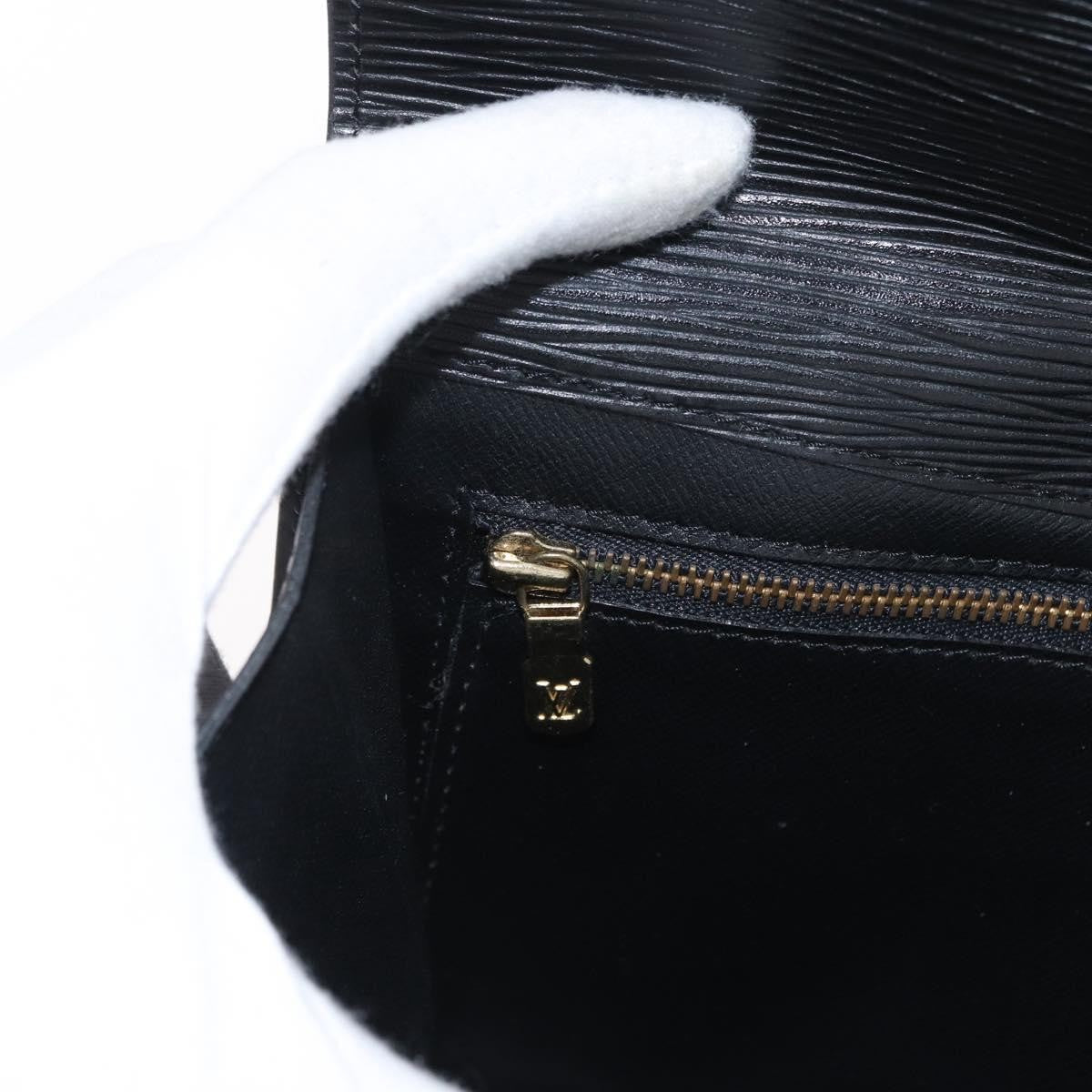 Louis Vuitton Vintage Montaigne Clutch Epi Leather, BLACK, LEATHER, Clutche & pouche