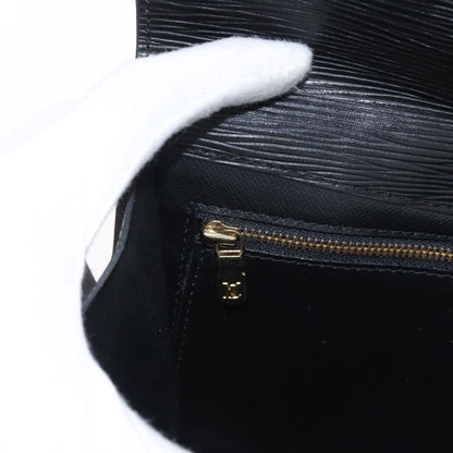 Louis Vuitton Vintage Montaigne Clutch Epi Leather, BLACK, LEATHER, Clutche & pouche
