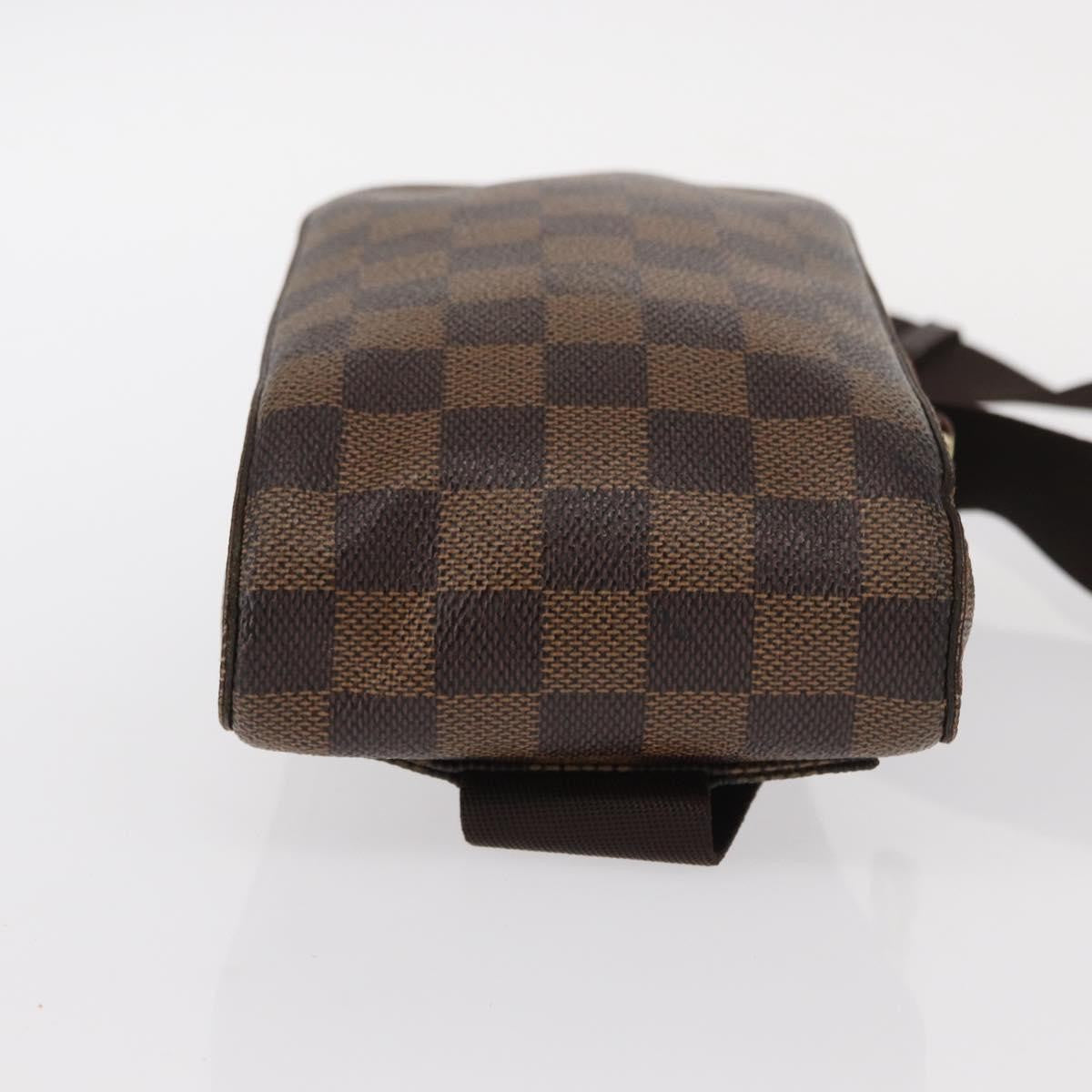 Louis Vuitton Geronimos Waist Bag Damier, BROWN, CANVAS, Shoulder bag