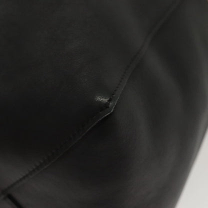 Celine Bicolor Drawstring Cabas Tote Leather, BEIGE, LEATHER, Tote bag