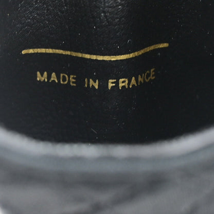 Chanel CC Logo Micro Matelasse Shoulder Bag Pouch Canvas, BLACK, CANVAS, Shoulder bag