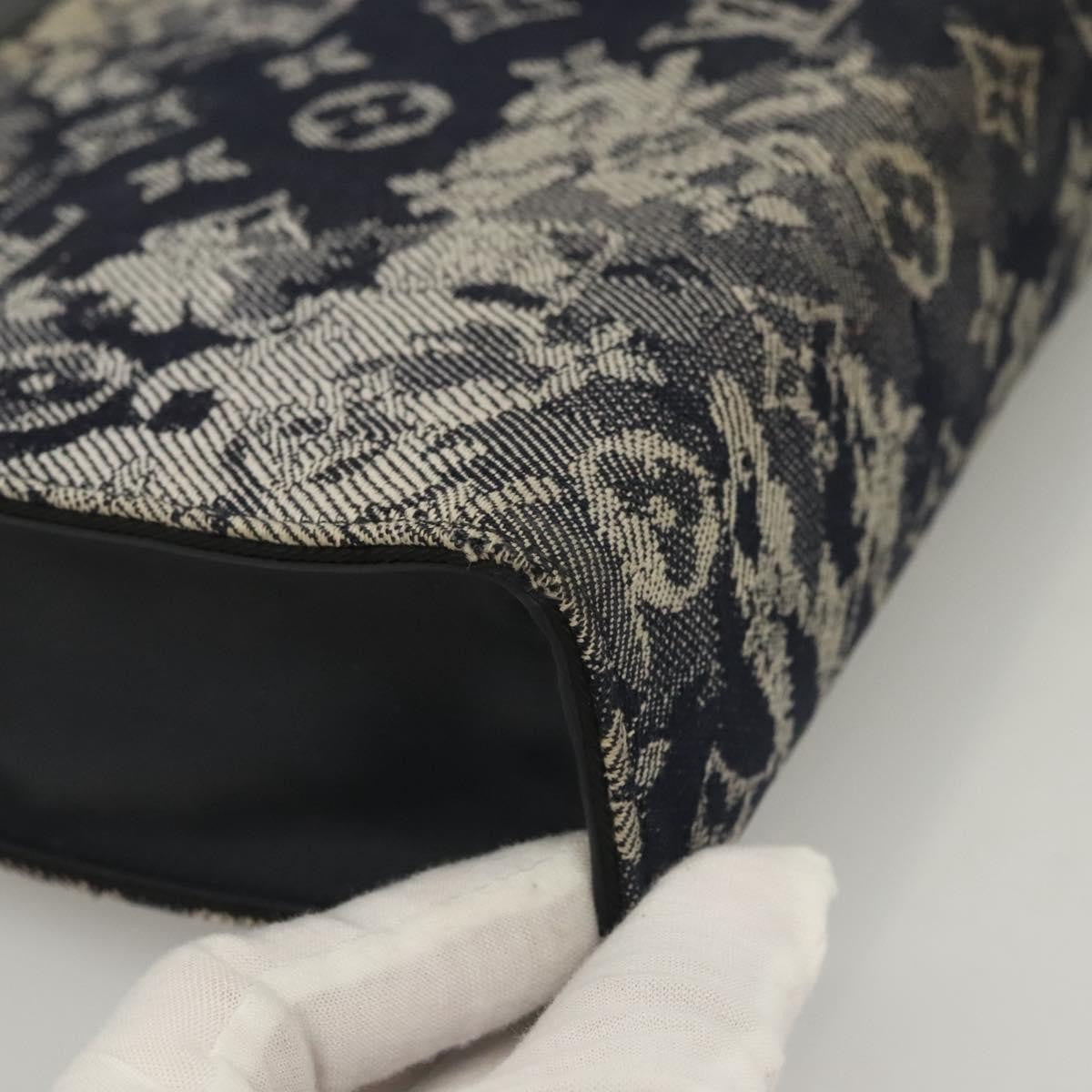 Louis Vuitton Pochette Voyage Monogram Tapestry Canvas, NAVY, CANVAS, Clutche & pouche