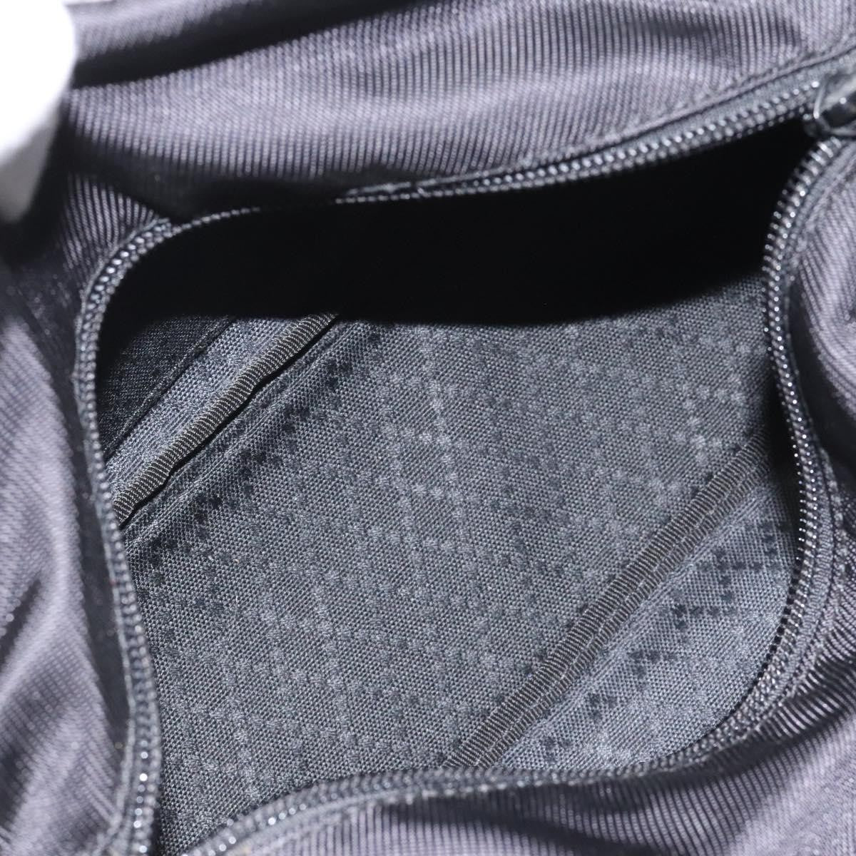 Gucci Bamboo Top Handle Tote Nylon, BLACK, NYLON, Tote bag