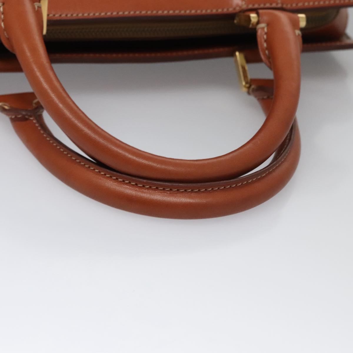 Celine Vintage Macadam Handbag Macadam, BROWN, PVC, Handbag