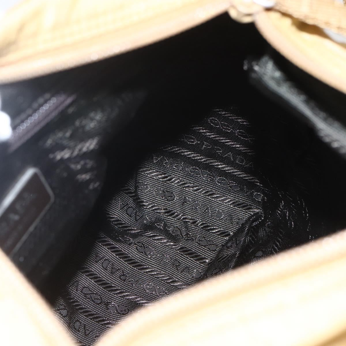 Prada Buckle Messenger Bag Tessuto, BEIGE, NYLON, Shoulder bag