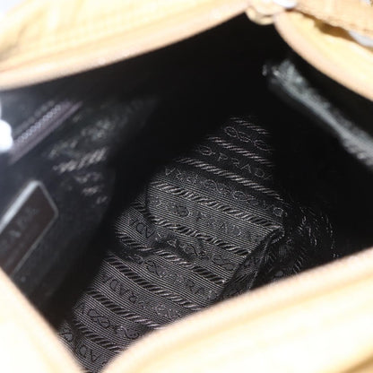 Prada Buckle Messenger Bag Tessuto, BEIGE, NYLON, Shoulder bag