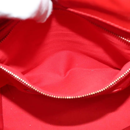 Christian Louboutin Lucky L Convertible Backpack Spiked Leather and Suede, BLACK, LEATHER, Backpack