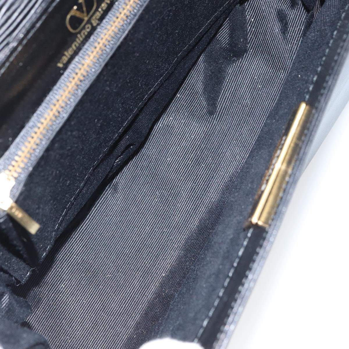 Valentino Garavani Vintage Handbag Leather, BLACK, LEATHER, Handbag