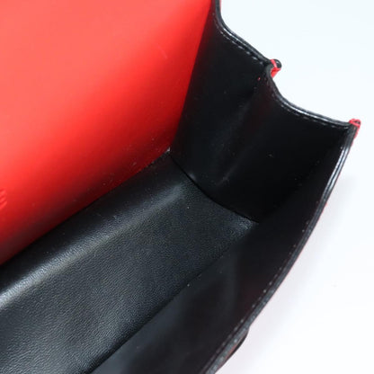 Loewe Barcelona Shoulder Bag Leather, RED, LEATHER, Shoulder bag