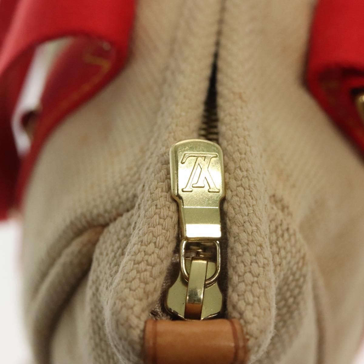 Louis Vuitton Antigua Tote Canvas, BEIGE, CANVAS, Tote bag