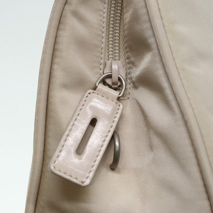 Prada Zip Around Tote Tessuto, BEIGE, NYLON, Tote bag