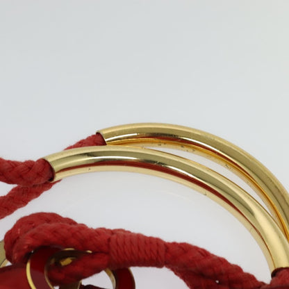 Prada Convertible Metal Handle Satchel Quilted Tessuto, RED, NYLON, Tote bag