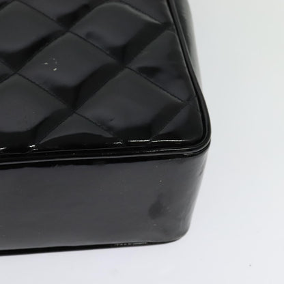 Chanel Chain Shoulder Bag Patent leather, BLACK, PATENT_LEATHER, Shoulder bag