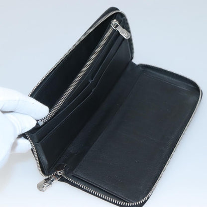Louis Vuitton Zippy wallet vertical Taurillon Leather, BLACK, LEATHER, Wallets
