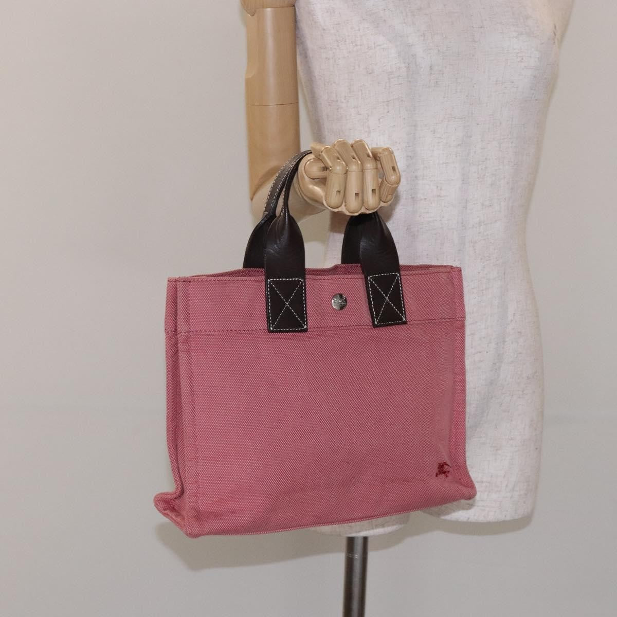 Burberry Blue Label Handbag Canvas, PINK, CANVAS, Handbag