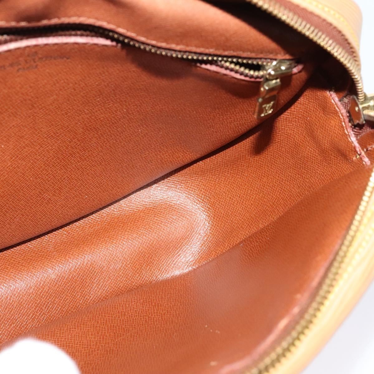 Louis Vuitton Jeune Fille Handbag Epi Leather, BEIGE, LEATHER, Handbag