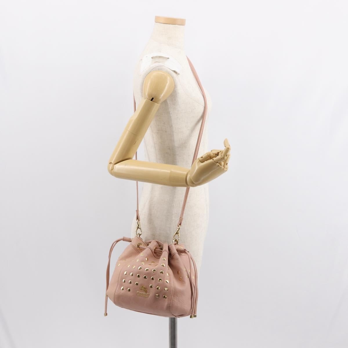 Burberry Blue Label shoulder bag Leather, PINK, LEATHER, Shoulder bag